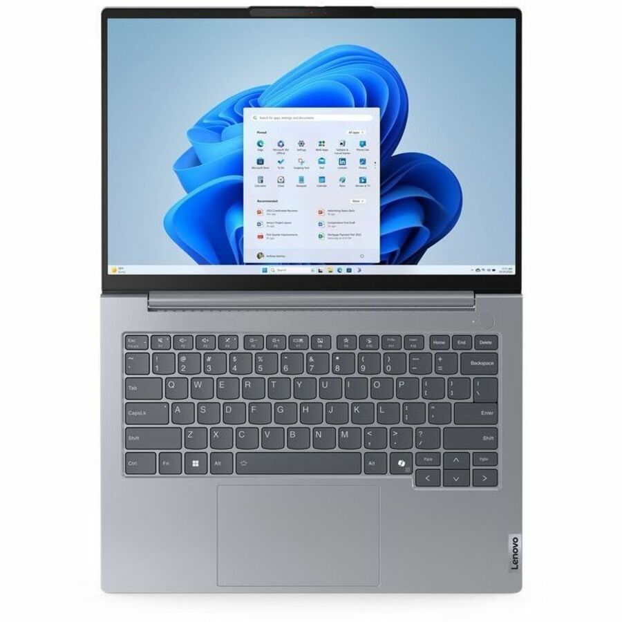 Alternate-Image4 Image for Lenovo ThinkBook 14 G7 ARP 21MV002VUS 14" Notebook - WUXGA - AMD Ryzen 5 7535HS - 16 GB - 512 GB SSD - English (US) Keyboard - Arctic Gray