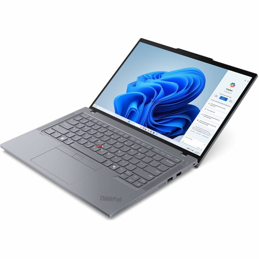 Alternate-Image3 Image for Lenovo ThinkPad T14 Gen 5 21MC000NUS 14" Notebook - WUXGA - AMD Ryzen 5 PRO 8540U - 16 GB - 256 GB SSD - English Keyboard - Gray