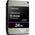 Main Image for WD Ultrastar DC HC580 WUH722424AL5204 24 TB Hard Drive - 3.5" Internal - SAS (12Gb/s SAS) - Conventional Magnetic Recording (CMR) Method