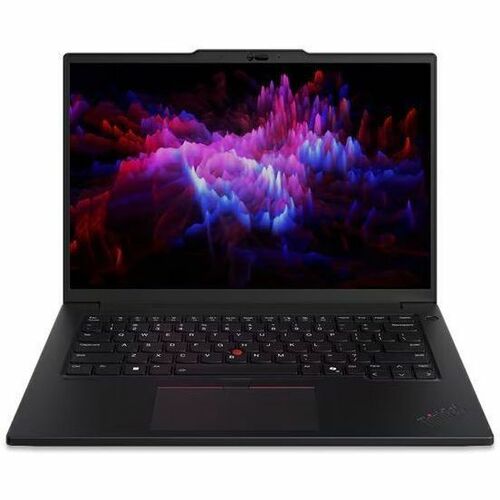 Main Image for Lenovo ThinkPad P14s Gen 5 21G2001PUS 14.5" Mobile Workstation - WQXGA - Intel Core Ultra 7 165H - vPro Technology - 32 GB - 1 TB SSD - English Keyboard - Black