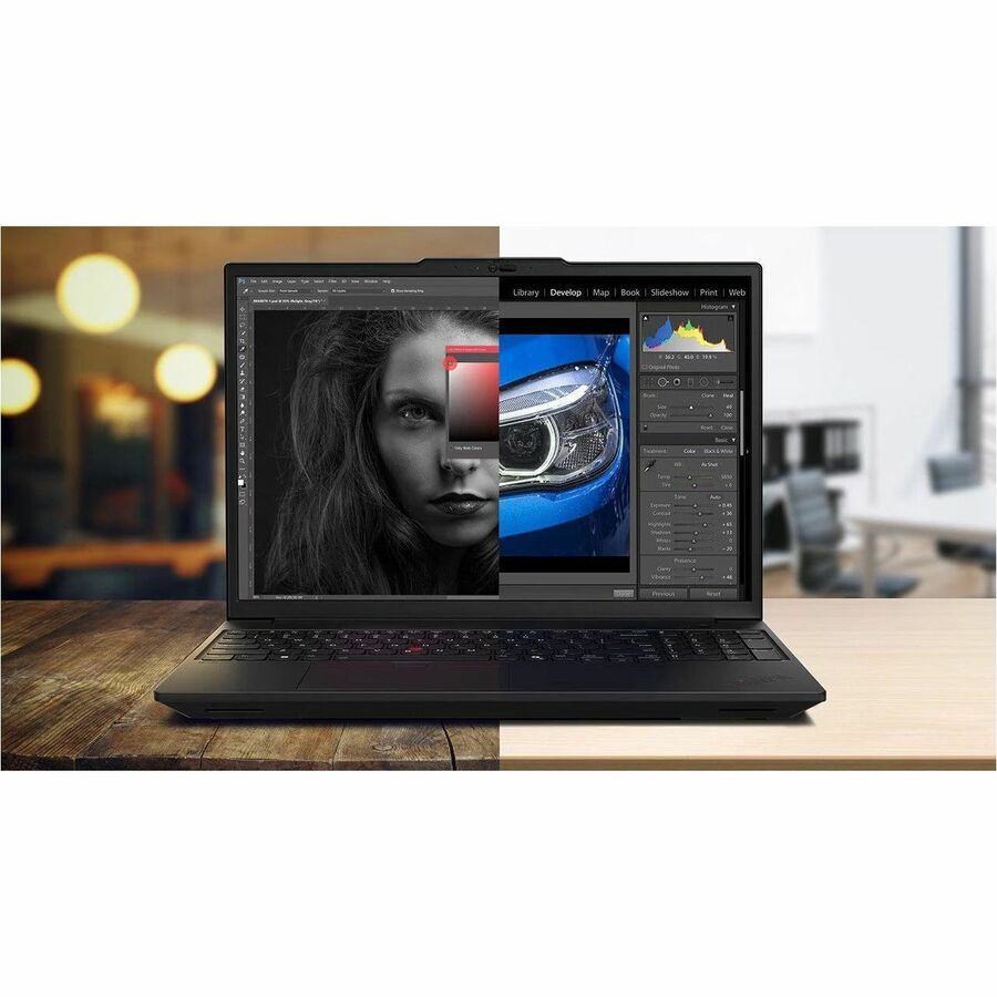 Alternate-Image7 Image for Lenovo ThinkPad P16s Gen 3 21KS001FUS 16" Mobile Workstation - WQUXGA - Intel Core Ultra 7 165H - vPro Technology - 64 GB - 1 TB SSD - English Keyboard - Black