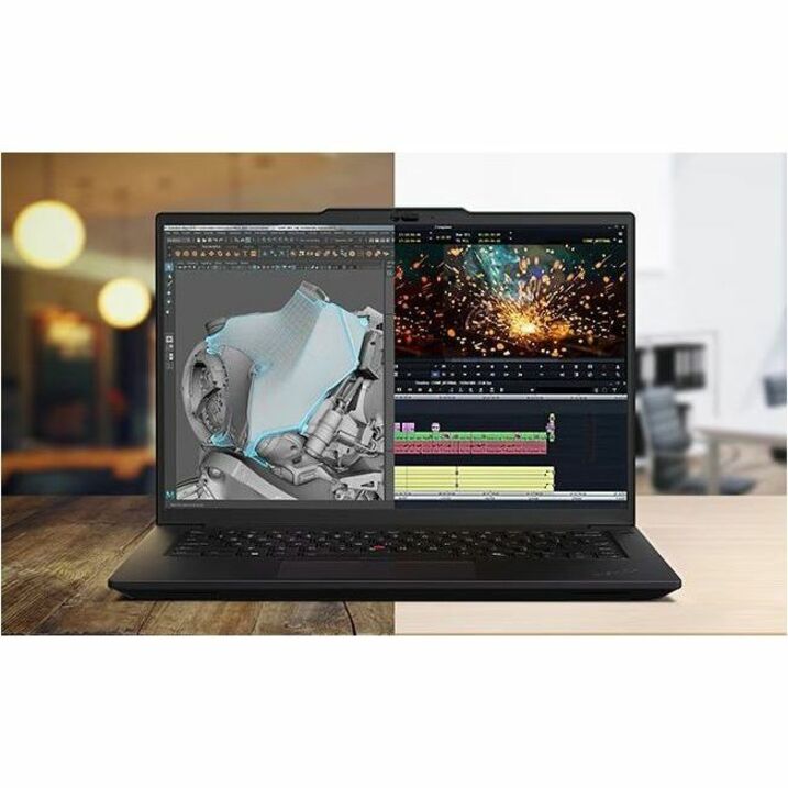 Alternate-Image9 Image for Lenovo ThinkPad P14s Gen 5 21G2001VUS 14.5" Mobile Workstation - WUXGA - Intel Core Ultra 7 155H - 32 GB - 1 TB SSD - English Keyboard - Black