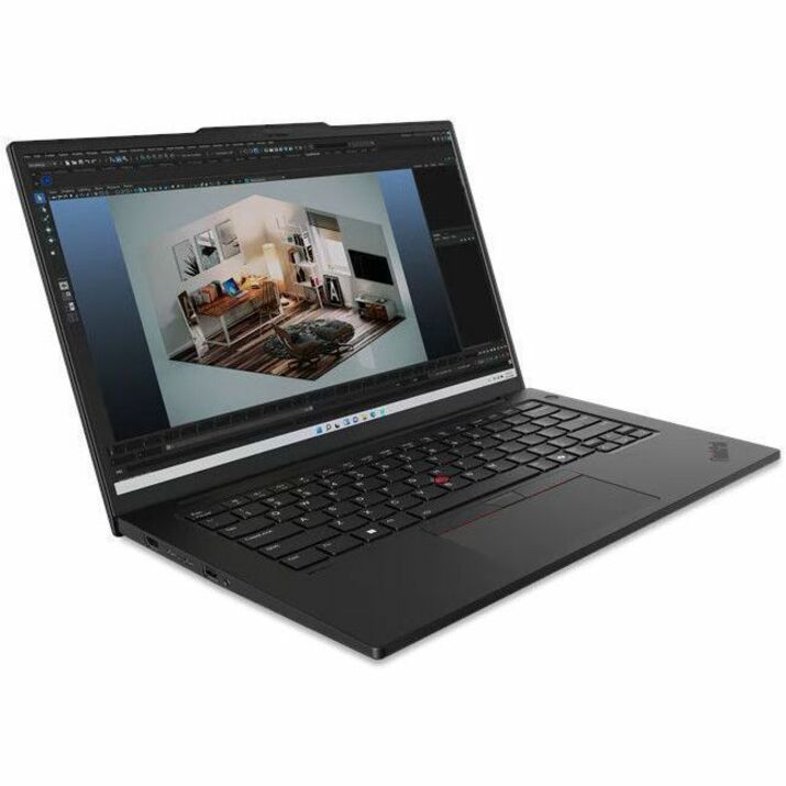 Alternate-Image1 Image for Lenovo ThinkPad P14s Gen 5 21G2001SUS 14.5" Mobile Workstation - WUXGA - Intel Core Ultra 7 155H - 32 GB - 512 GB SSD - English Keyboard - Black