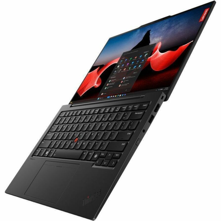 Alternate-Image10 Image for Lenovo ThinkPad X1 Carbon Gen 12 21KC00A7US 14" Touchscreen Notebook - WUXGA - Intel Core Ultra 7 155U - Intel Evo Platform - 32 GB - 512 GB SSD - English Keyboard - Black Paint