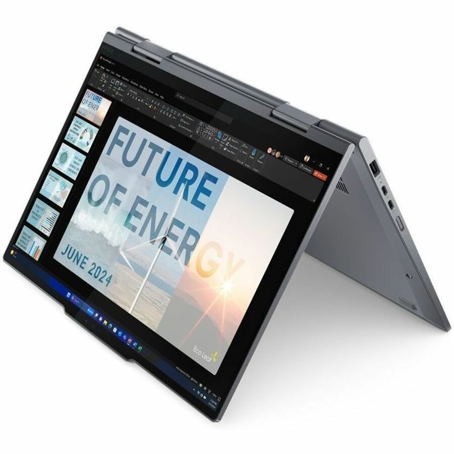 Alternate-Image4 Image for Lenovo ThinkPad X1 Gen 9 21KE005UUS 14" Touchscreen Convertible 2 in 1 Notebook - WUXGA - Intel Core Ultra 7 155U - Intel Evo Platform - 16 GB - 512 GB SSD - English Keyboard - Gray