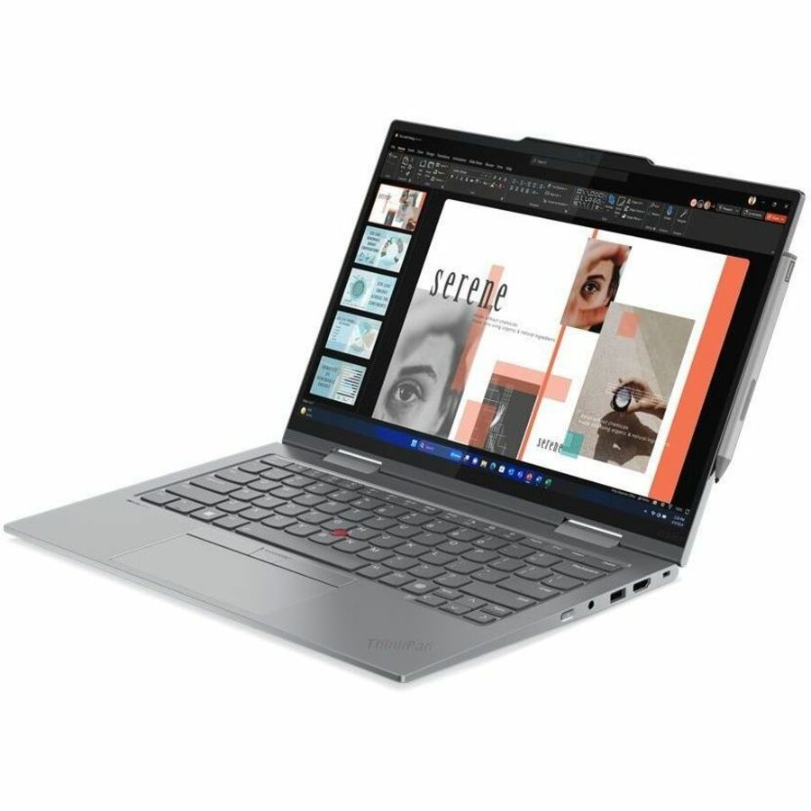 Alternate-Image7 Image for Lenovo ThinkPad X1 Gen 9 21KE005UUS 14" Touchscreen Convertible 2 in 1 Notebook - WUXGA - Intel Core Ultra 7 155U - Intel Evo Platform - 16 GB - 512 GB SSD - English Keyboard - Gray