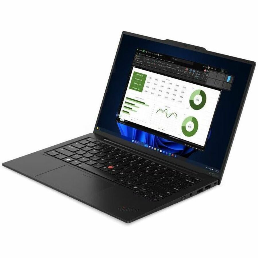 Alternate-Image3 Image for Lenovo ThinkPad X1 Carbon Gen 12 21KC00A8US 14" Notebook - WUXGA - Intel Core Ultra 7 155U - Intel Evo Platform - 16 GB - 512 GB SSD - English Keyboard - Black Paint