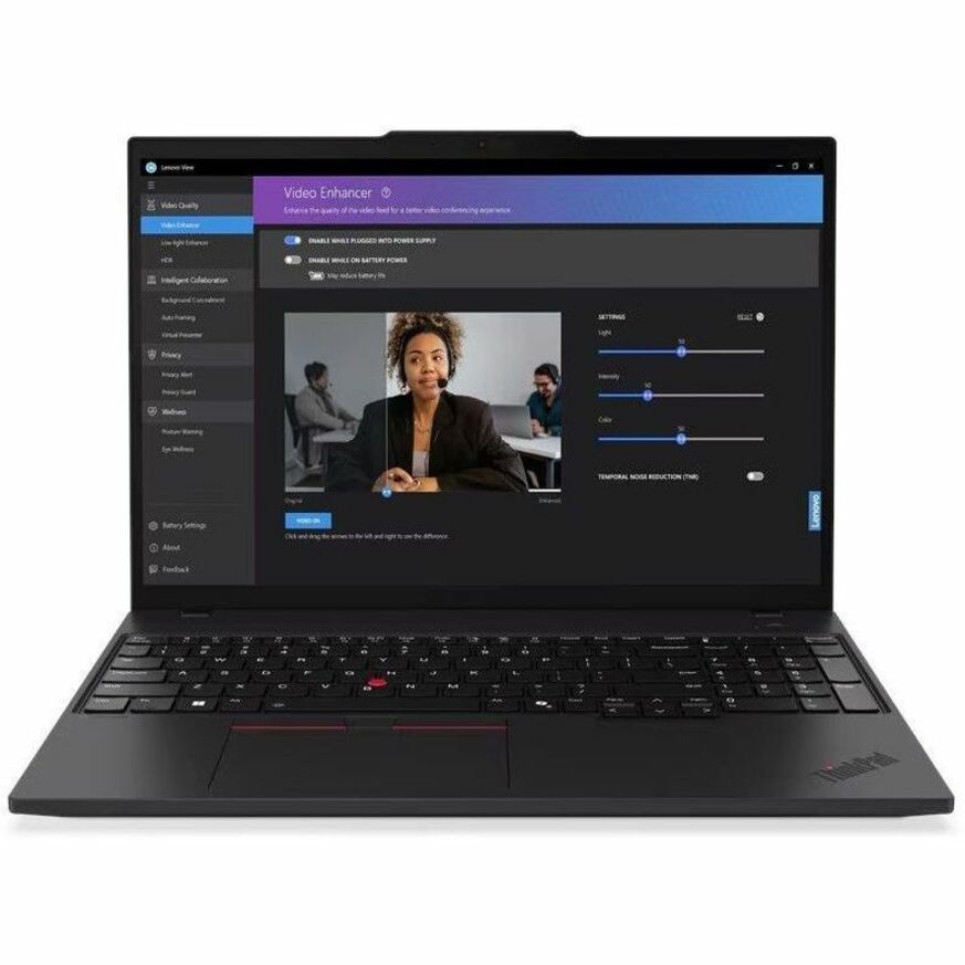Alternate-Image3 Image for Lenovo ThinkPad T16 Gen 3 21MN0070US 16" Touchscreen Notebook - WUXGA - Intel Core Ultra 7 155U - 32 GB - 512 GB SSD - English Keyboard - Black