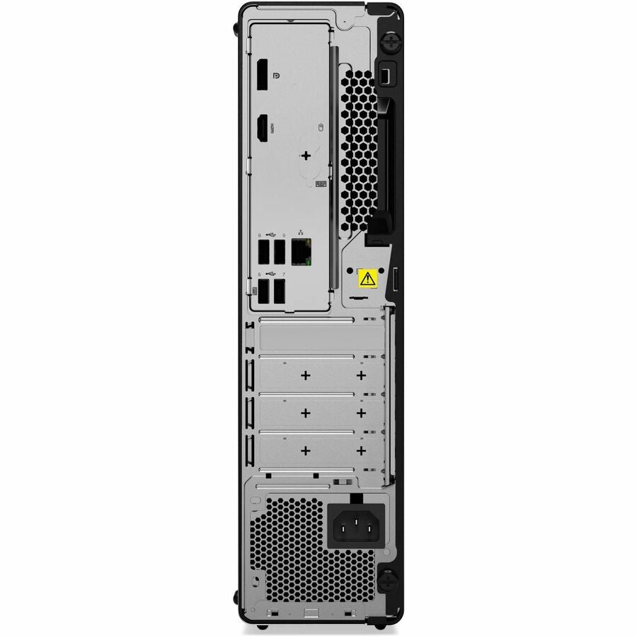 Rear Image for Lenovo ThinkCentre M70s Gen 5 12U3000VUS Desktop Computer - Intel Core i7 14th Gen i7-14700 - vPro Technology - 16 GB - 512 GB SSD - Small Form Factor - Black