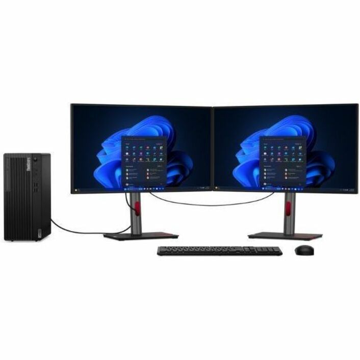 Alternate-Image2 Image for Lenovo ThinkCentre M70t Gen 5 12U0000JUS Desktop Computer - Intel Core i7 14th Gen i7-14700 - vPro Technology - 16 GB - 512 GB SSD - Tower - Black