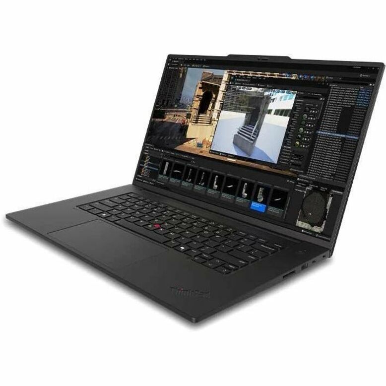 Alternate-Image9 Image for Lenovo ThinkPad P1 Gen 7 21KV000AUS 16" Touchscreen Mobile Workstation - WQUXGA - Intel Core Ultra 7 165H - vPro Technology - Intel Evo Platform - 64 GB - 2 TB SSD - English Keyboard - Black