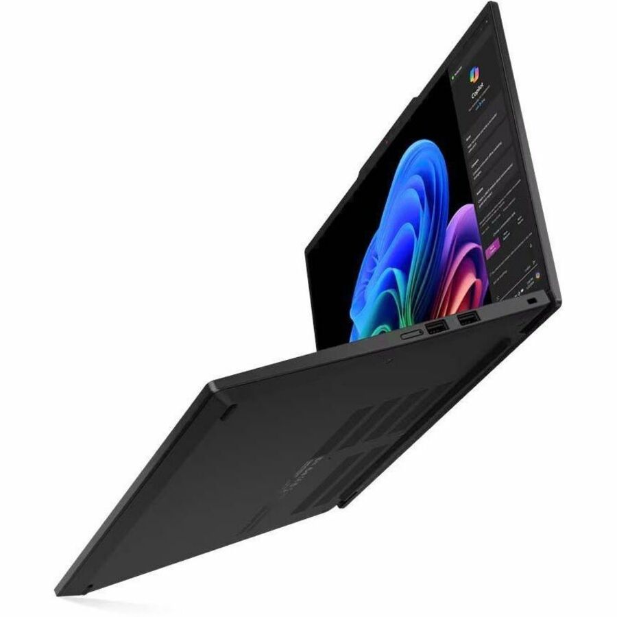 Alternate-Image5 Image for Lenovo ThinkPad T14s Gen 6 21N10000US 14" Copilot+ PC Notebook - WUXGA - Qualcomm Snapdragon X Elite X1E-78-100 - 32 GB - 1 TB SSD - English Keyboard - Black
