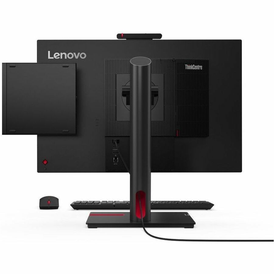 Alternate-Image4 Image for Lenovo ThinkCentre M70q Gen 5 12TD001MUS Desktop Computer - Intel Core i3 14th Gen i3-14100T - 16 GB - 256 GB SSD - Tiny - Black
