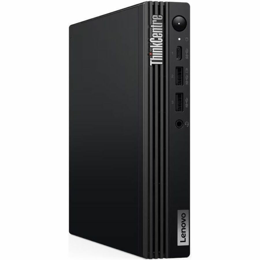 Main Image for Lenovo ThinkCentre M70q Gen 5 12TD001UUS Desktop Computer - Intel Core i5 14th Gen i5-14400T - 16 GB - 256 GB SSD - Tiny - Black
