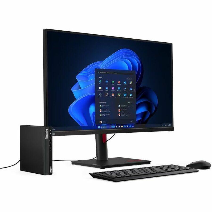 Alternate-Image3 Image for Lenovo ThinkCentre M75q Gen 5 12RQ000KUS Desktop Computer - AMD Ryzen 5 PRO 8500GE - 16 GB - 512 GB SSD - Tiny - Black