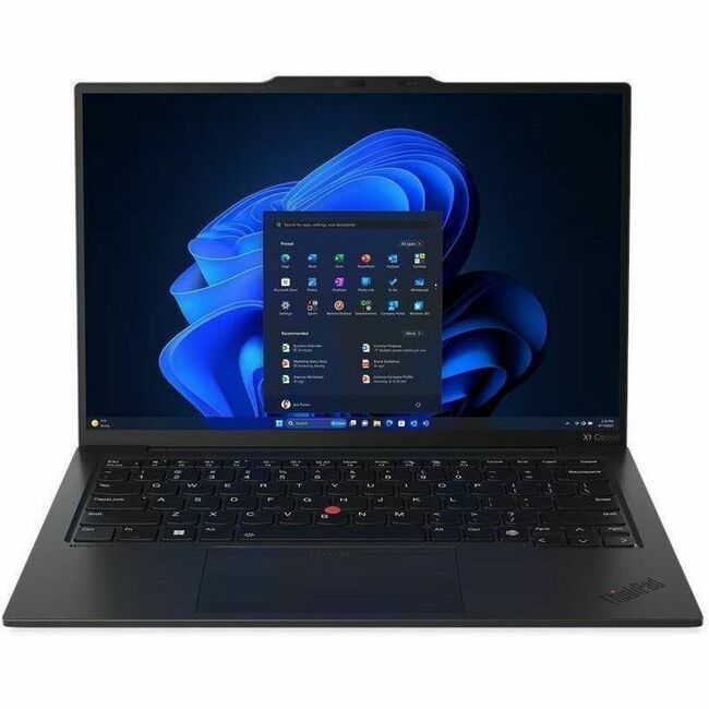 Main Image for Lenovo ThinkPad X1 Carbon Gen 12 21KC00B1US 14" Touchscreen Notebook - WUXGA - Intel Core Ultra 7 165U - vPro Technology - Intel Evo Platform - 32 GB - 512 GB SSD - English Keyboard - Black Paint