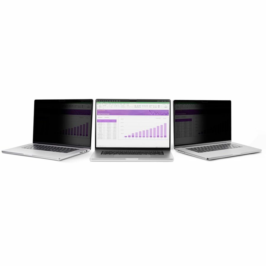 Alternate-Image1 Image for StarTech.com 14.1-inch 16:10 Flip-Up Privacy Screen with Touch, Anti-Glare Blue Light Filter, Laptop Monitor Screen Protector