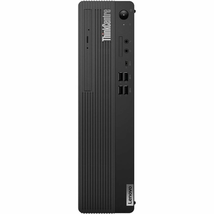 Front Image for Lenovo ThinkCentre M75s Gen 5 12TA000KUS Desktop Computer - AMD Ryzen 7 PRO 8700G - 16 GB - 512 GB SSD - Small Form Factor - Black