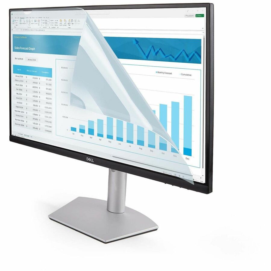 Alternate-Image2 Image for StarTech.com 24-inch 16:9 Anti-Blue Light Filter, BlueLight Screen Filter for 24in Computer Monitor, Reduces Eye Strain, TAA Compliant