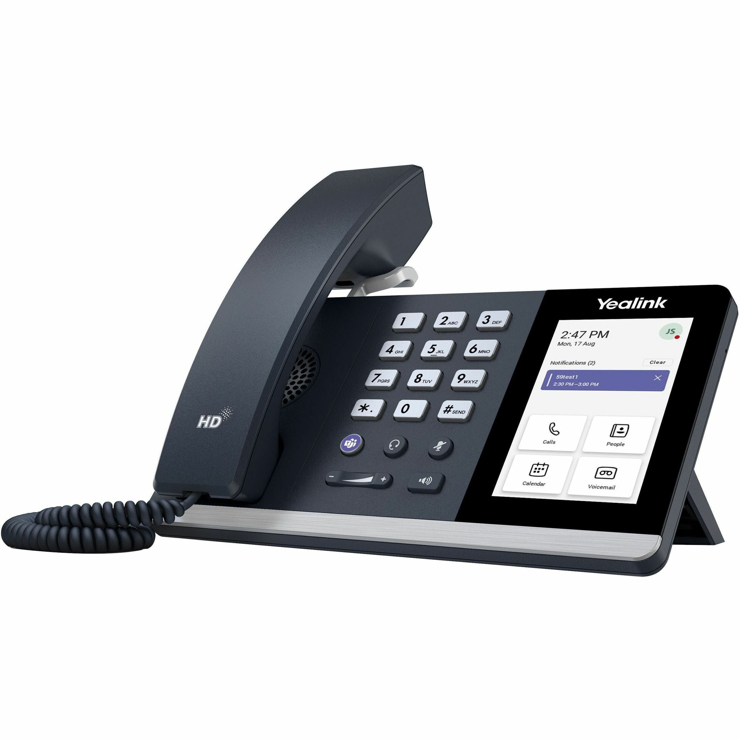 Main Image for Yealink IP Phone - Corded - Bluetooth, Wi-Fi - Wall Mountable, Desktop - Classic Gray