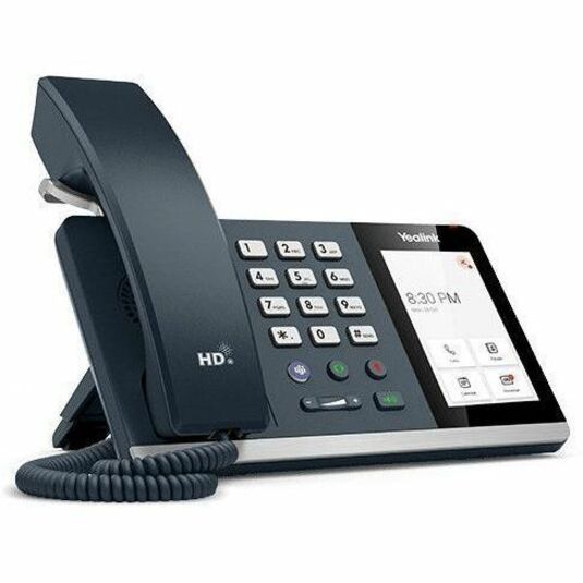 Alternate-Image2 Image for Yealink IP Phone - Corded - Bluetooth, Wi-Fi - Wall Mountable, Desktop - Classic Gray