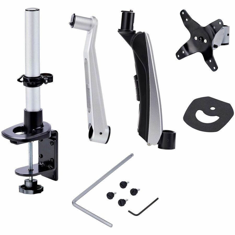 Alternate-Image3 Image for StarTech.com Monitor Desk Mount For 27in 16:9/30in 21:9 Ultrawide Screens, VESA 75x75/100x100, Tool-Less Arm Adjustments, TAA