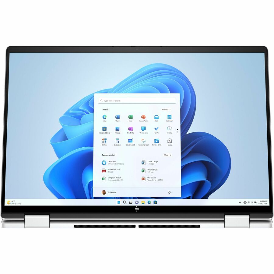 Alternate-Image3 Image for HP ENVY x360 16-ac0000 16-ac0023dx 16" Touchscreen Convertible 2 in 1 Notebook - WUXGA - Intel Core Ultra 7 155U - 16 GB - 1 TB SSD - Glacier Silver