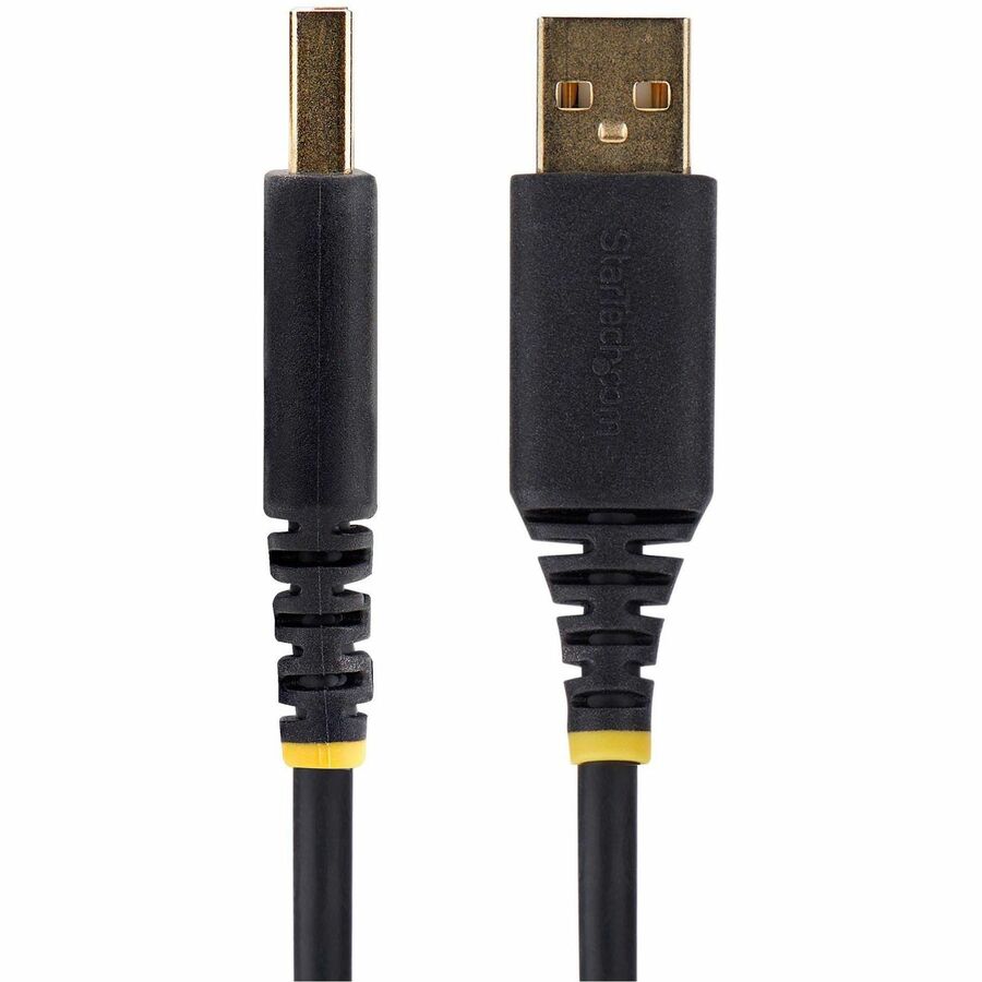 Alternate-Image2 Image for StarTech.com 6.6ft/2m USB to Null Modem Serial Adapter Cable, COM Retention, FTDI, RS232, Changeable DB9 Screws/Nuts, Windows/macOS/Linux