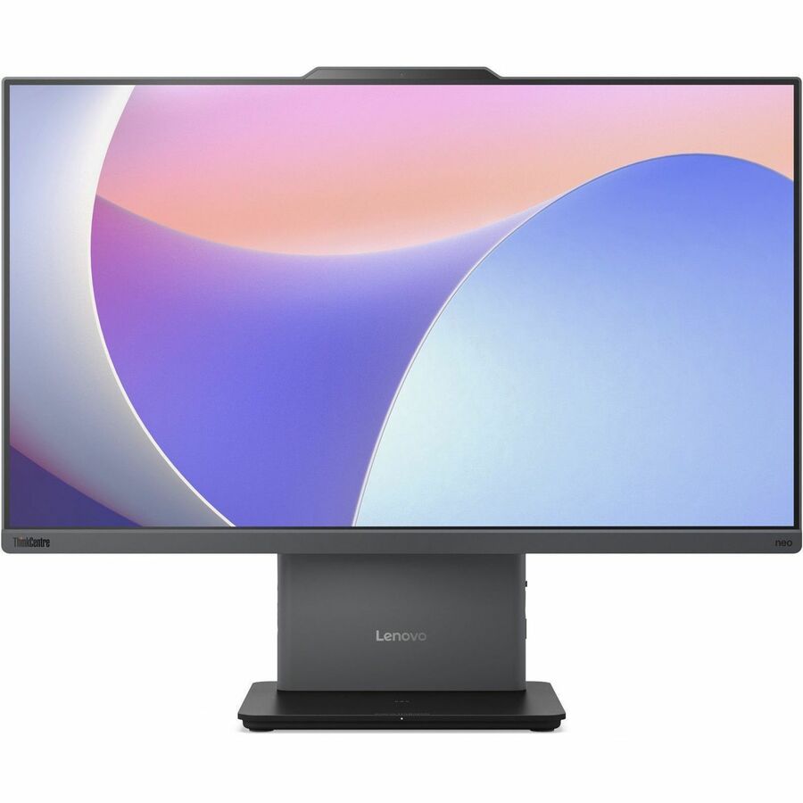 Front Image for Lenovo ThinkCentre neo 50a 24 Gen 5 12SD004LUS All-in-One Computer - Intel Core i7 13th Gen i7-13620H - 16 GB - 512 GB SSD - 23.8" Full HD - Desktop - Luna Gray