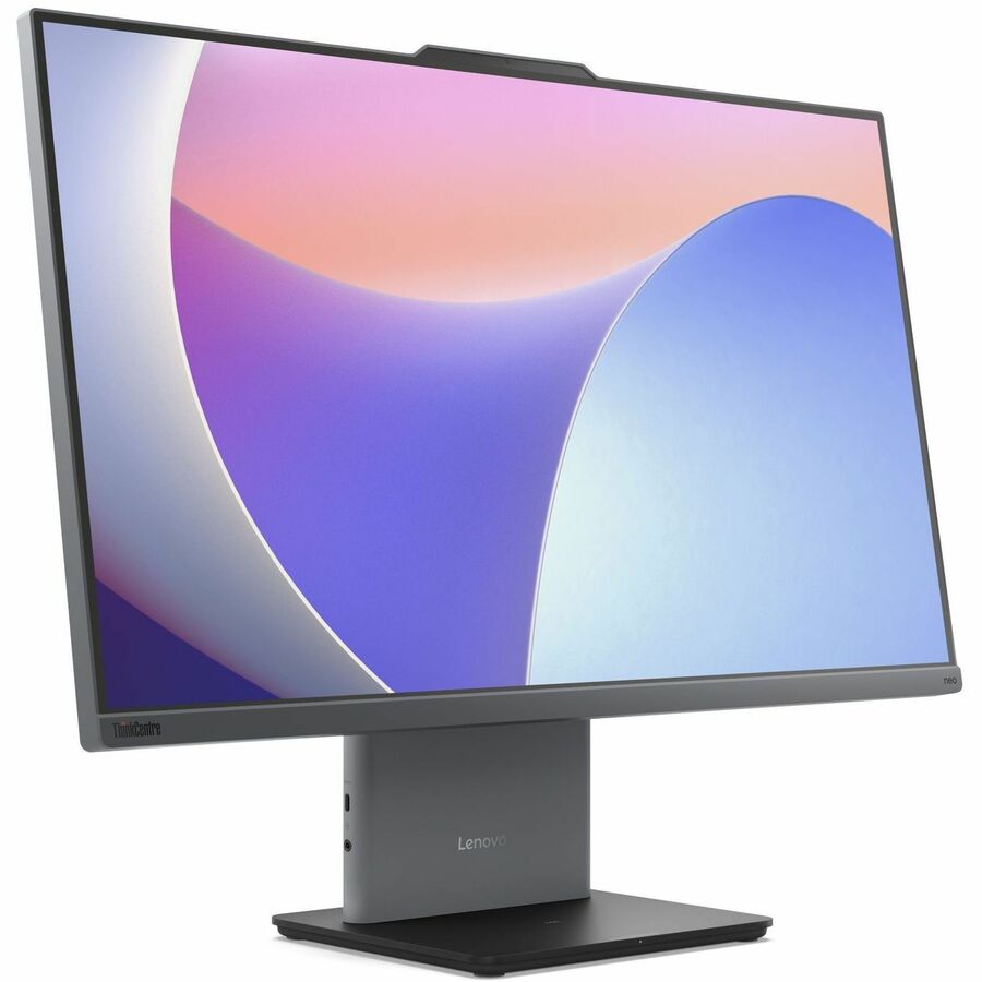 Alternate-Image1 Image for Lenovo ThinkCentre neo 50a 27 Gen 5 12SB003XUS All-in-One Computer - Intel Core i7 13th Gen i7-13620H - 16 GB - 512 GB SSD - 27" Full HD Touchscreen - Desktop - Luna Gray