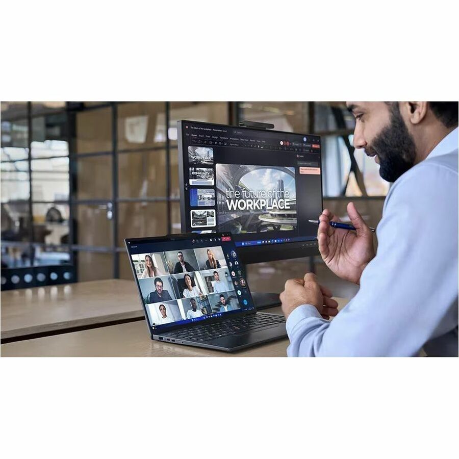 Alternate-Image8 Image for Lenovo ThinkPad X1 Carbon Gen 13 21NS0014US 14" Copilot+ PC Ultrabook - 2.8K - Intel Core Ultra 7 258V - Intel Evo Platform - 32 GB - 512 GB SSD - English Keyboard - Black Paint