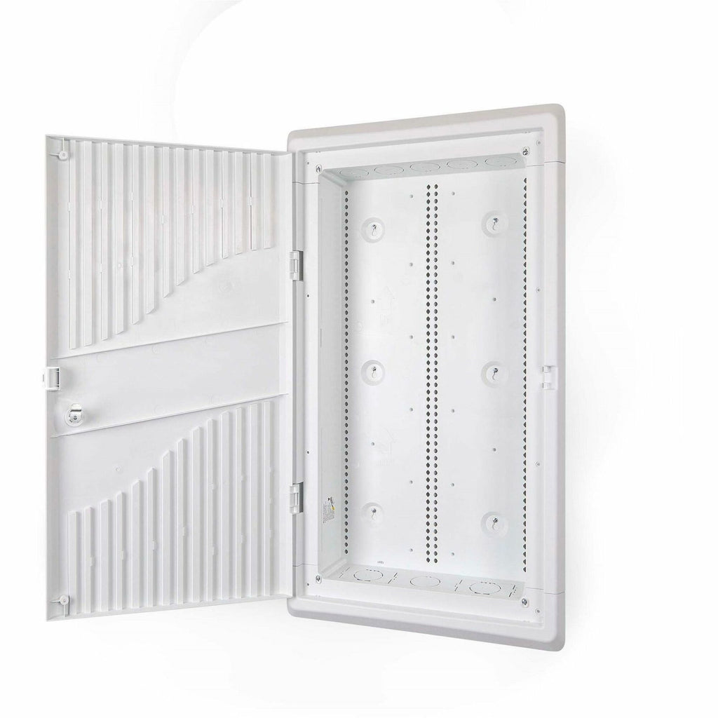 Main Image for StarTech.com 28in Wall-Mount Media Enclosure, Cable Management Box for Network Distribution, Mounting Fixtures/Modules Included, White