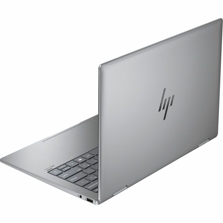 Top Image for HP ENVY x360 14-fc0000 14-fc0097nr 14" Touchscreen Convertible 2 in 1 Notebook - 3K - Intel Core Ultra 7 155U - Intel Evo Platform - 16 GB - 1 TB SSD - Meteor Silver