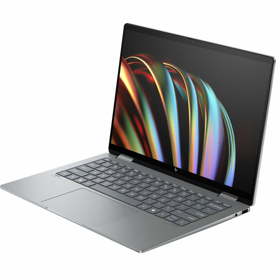 Alternate-Image1 Image for HP ENVY x360 14-fc0000 14-fc0097nr 14" Touchscreen Convertible 2 in 1 Notebook - 3K - Intel Core Ultra 7 155U - Intel Evo Platform - 16 GB - 1 TB SSD - Meteor Silver