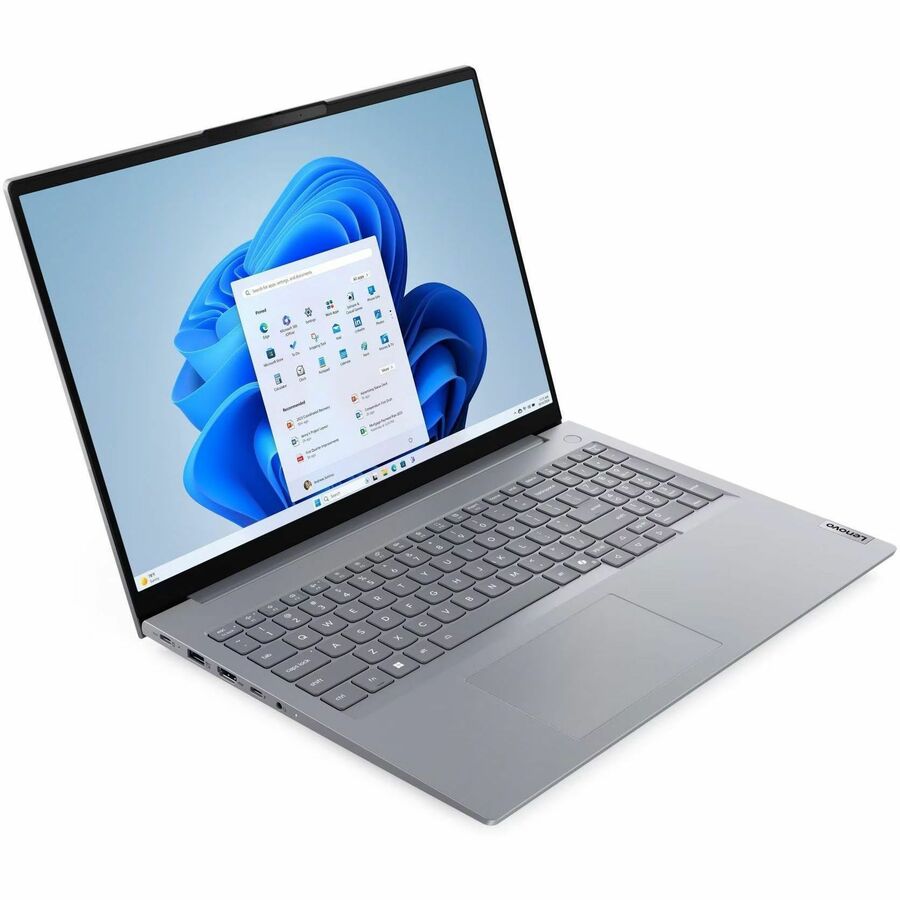 Alternate-Image2 Image for Lenovo ThinkBook 16 G8 IRL 21SH000GUS 16" Notebook - WUXGA - 60 Hz - Intel Core 5 210H - 16 GB - 512 GB SSD - English Keyboard - Arctic Gray