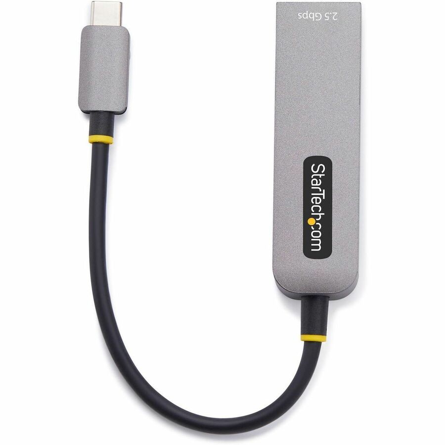 Alternate-Image5 Image for StarTech.com 2.5GbE USB-C to Ethernet Adapter, 100W PD Pass-Through, NBASE-T NIC, USB 3.0 Type-C 2.5/1G Multi Speed Network, USB 3.1 RJ45