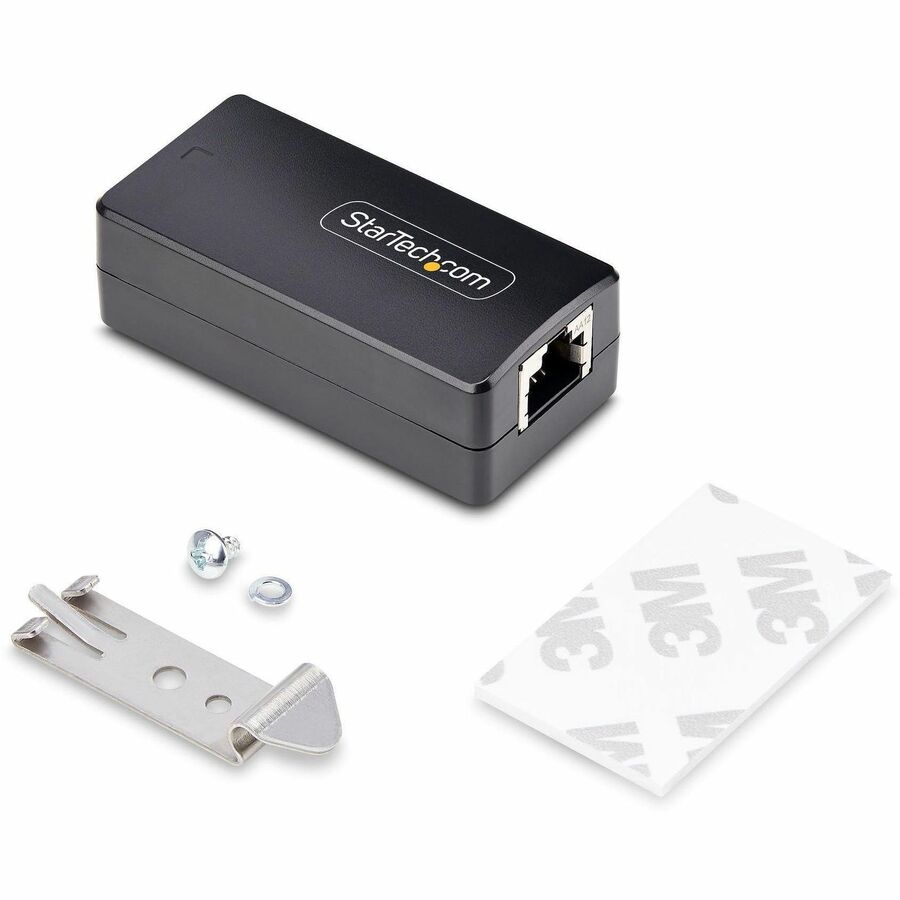 Alternate-Image7 Image for StarTech.com 1-Port Gigabit Network Isolator, Compact In-line RJ45 Ethernet Coupler with 4kV Galvanic Isolation, DIN Rail Mountable, TAA