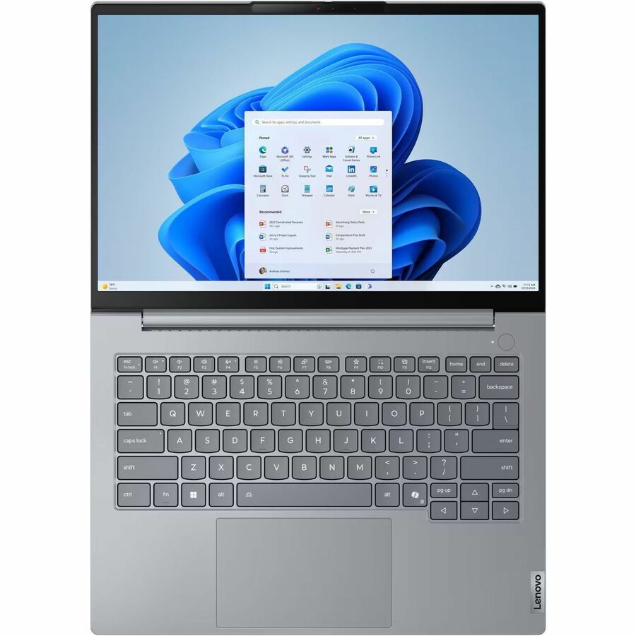 Alternate-Image1 Image for Lenovo ThinkBook 14 G8 IRL 21SG000JUS 14" Touchscreen Notebook - WUXGA - Intel Core 5 210H - 16 GB - 512 GB SSD - English Keyboard - Arctic Gray