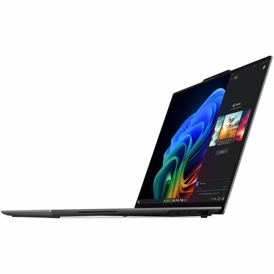Alternate-Image2 Image for Lenovo ThinkPad X9-15 Gen 1 21Q60026US 15.3" Copilot+ PC Notebook - 2.8K - Intel Core Ultra 5 226V - Intel Evo Platform - 16 GB - 512 GB SSD - English Keyboard - Black, Arctic Gray