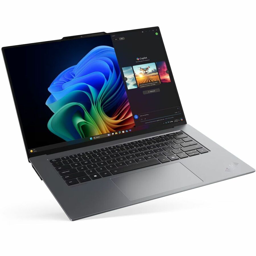 Alternate-Image1 Image for Lenovo ThinkPad X9-15 Gen 1 21Q60027US 15.3" Touchscreen Copilot+ PC Notebook - 2.8K - Intel Core Ultra 7 258V - Intel Evo Platform - 32 GB - 1 TB SSD - English Keyboard - Black, Gray