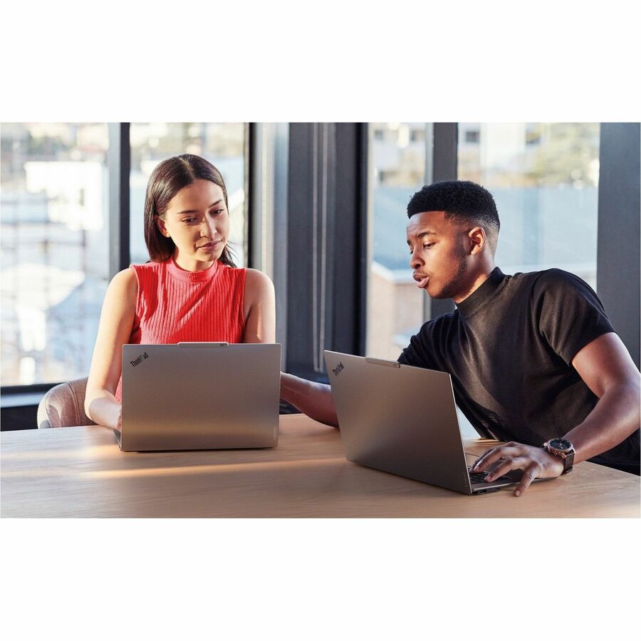 Life-Style Image for Lenovo ThinkPad X9-15 Gen 1 21Q60027US 15.3" Touchscreen Copilot+ PC Notebook - 2.8K - Intel Core Ultra 7 258V - Intel Evo Platform - 32 GB - 1 TB SSD - English Keyboard - Black, Gray