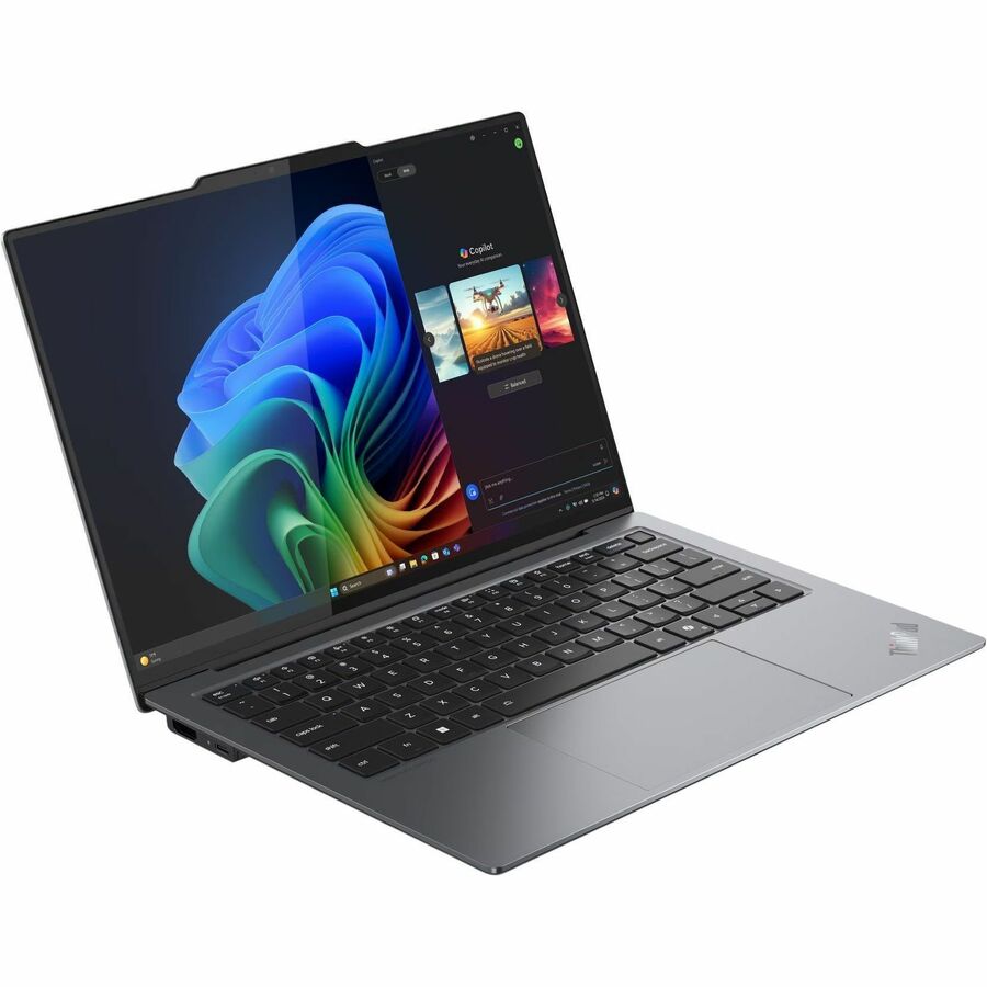 Alternate-Image3 Image for Lenovo Thinkpad X9-14 Gen 1 21QA0000US 14" Notebook - WUXGA - Intel Core Ultra 5 226V - 16 GB - 512 GB SSD - English (US) Keyboard - Arctic Gray, Black