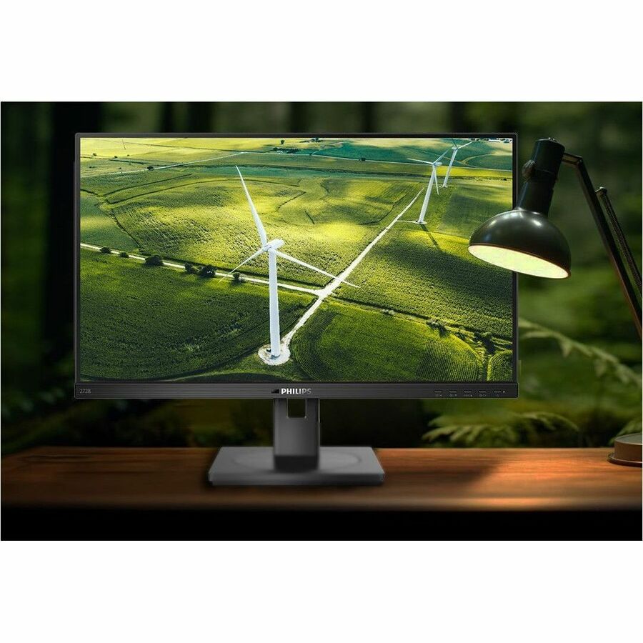 Life-Style Image for PHILIPS 272B1G - 24 inch Monitor, LED, FHD, VGA, DVI, HDMI, DP, USB-Hub, EPEAT, 4 Year Manufacturer Warranty - 24"