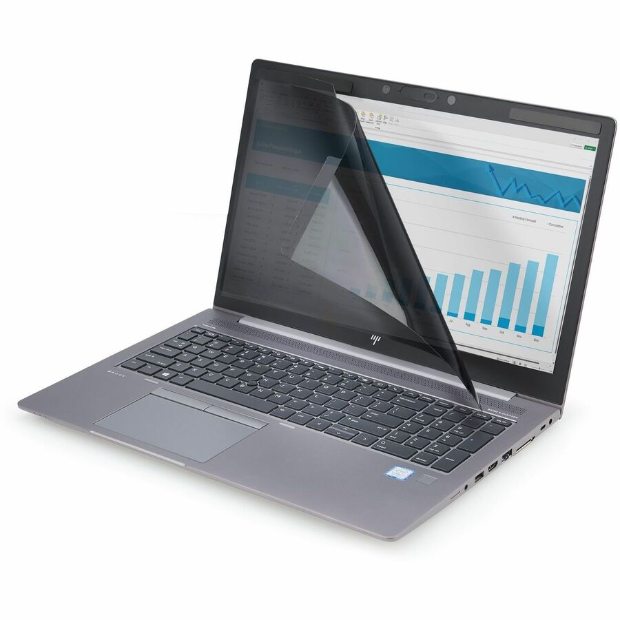 Alternate-Image2 Image for StarTech.com Magnetic Privacy Screen For 13.3-Inch 16:9 Laptop, Reversible Filter, Computer Screen Protector, TAA, Blue Light Shield