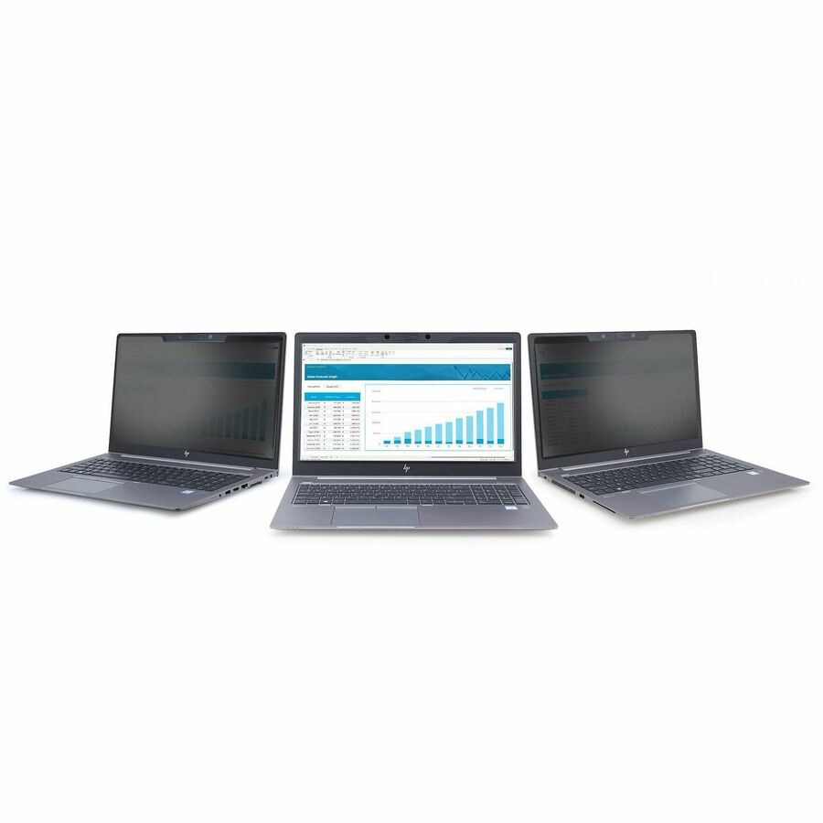 Alternate-Image1 Image for StarTech.com Magnetic Privacy Screen For 13.3-Inch 16:9 Laptop, Reversible Filter, Computer Screen Protector, TAA, Blue Light Shield
