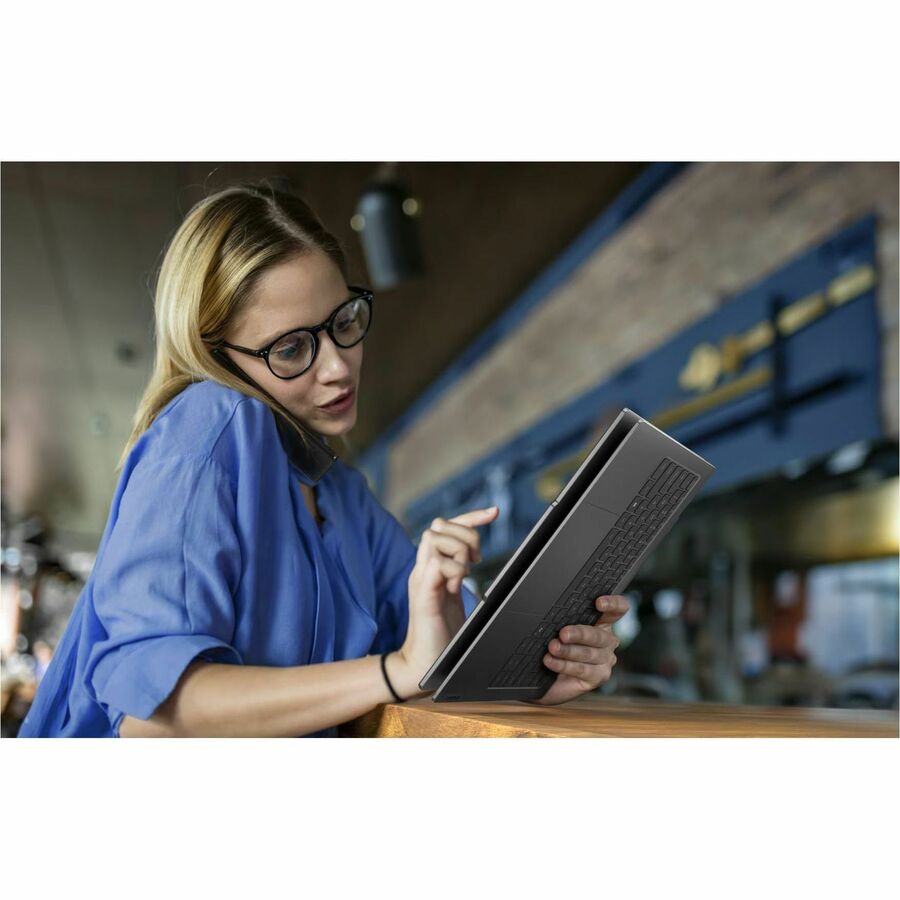 Life-Style Image for Lenovo ThinkBook 14 G5 IAU 21SQ0002US 14" Touchscreen Convertible 2 in 1 Notebook - WUXGA - Intel Core Ultra 7 255U - 16 GB - 512 GB SSD - English (US) Keyboard - Luna Gray