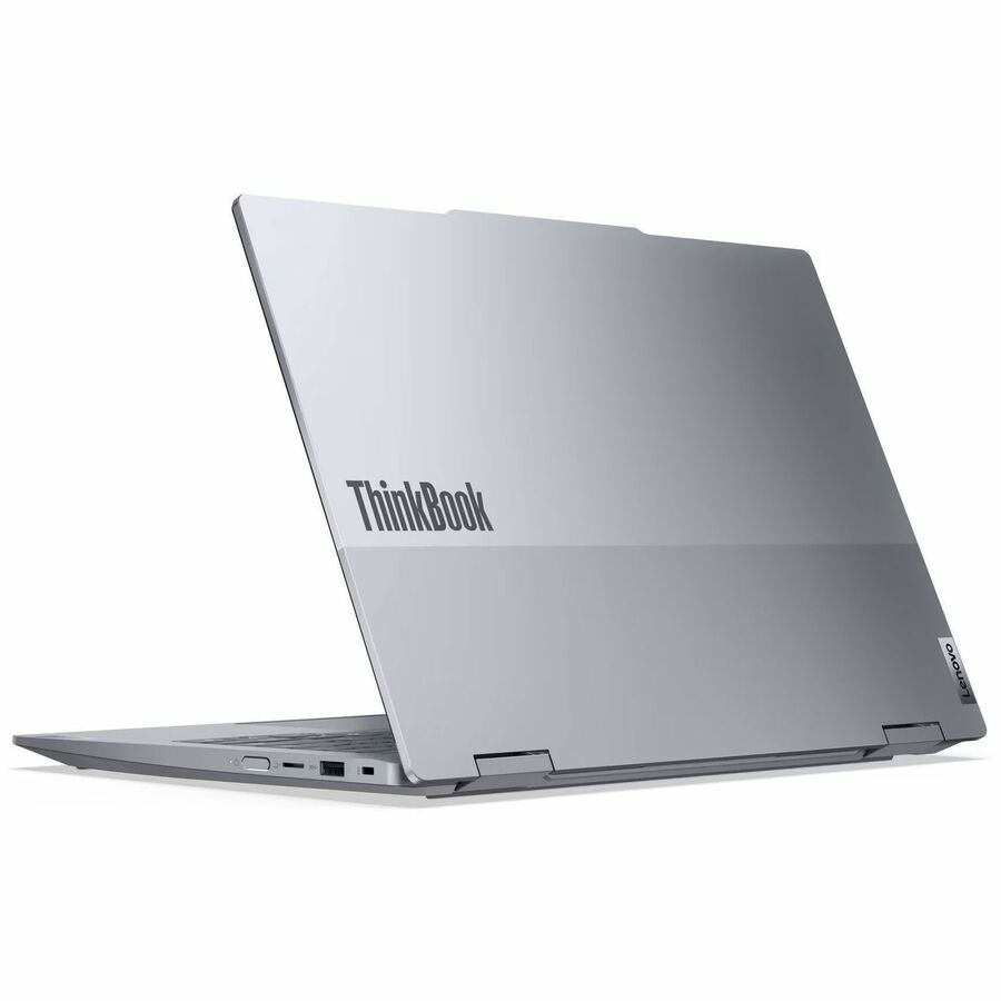 Top Image for Lenovo ThinkBook 14 G5 IAU 21SQ0002US 14" Touchscreen Convertible 2 in 1 Notebook - WUXGA - Intel Core Ultra 7 255U - 16 GB - 512 GB SSD - English (US) Keyboard - Luna Gray