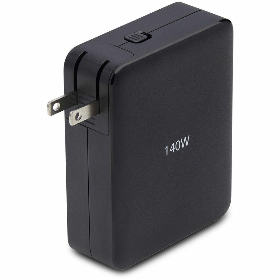 Alternate-Image1 Image for StarTech.com 140W USB-C Wall Charger, 3x USB-C/1x USB-A, PD 3.1 Portable GaN Power Adapter for MacBook Pro/Max/Dell XPS/Inspiron/Precision