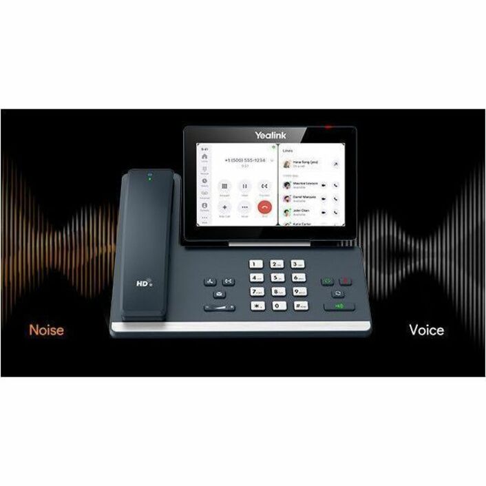 Alternate-Image5 Image for Yealink MP58-WH E2 IP Phone - Corded/Cordless - Corded/Cordless - Bluetooth, Wi-Fi - Wall Mountable, Stand Mountable - Classic Gray