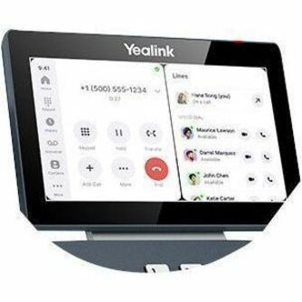 Alternate-Image2 Image for Yealink MP58-WH E2 IP Phone - Corded/Cordless - Corded/Cordless - Bluetooth, Wi-Fi - Wall Mountable, Stand Mountable - Classic Gray